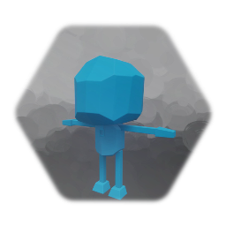 Low poly Sackboy