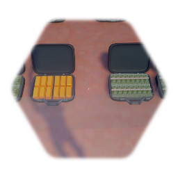 Gold Money Briefcase Collection