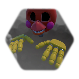 Toy chica becoming Uncanny part 5