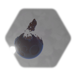 Destroyed moon