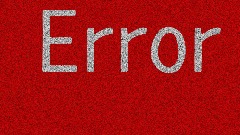 <term>Error