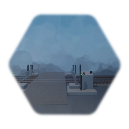 Realistic UK Railway Crossing (Fully Functional) W.I.P.