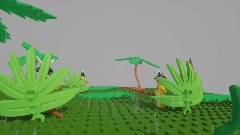 Lego islanders encounter