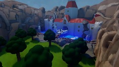 Super luigi 64 courtyard