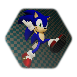 Modern Sonic CGI Model