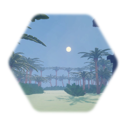 Island jungle Base Radio Tower