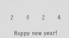 Happy new year - Goodbye 2023