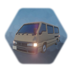 日産　キャラバン　ランダムカラー　自動運転