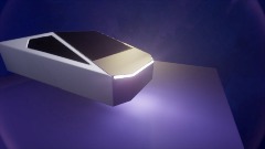 Early Cyber truck prototype