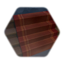 Carpeted Wooden Steps