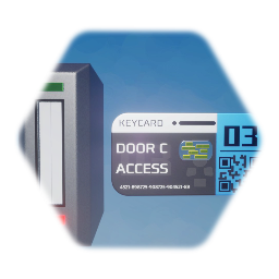 Keycard Reader W/ Keycards