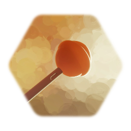 Orange lolipop