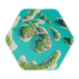 BackgroundArchipelago (Low Poly)