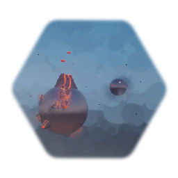 Planet Lava and Smoke - 3/13/2020