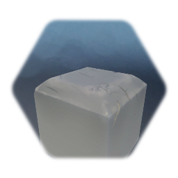 Chiseled cube