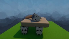 Cat bread coffin dance