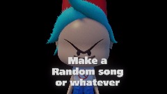 Im collaborating random peeps to make random songs but scene