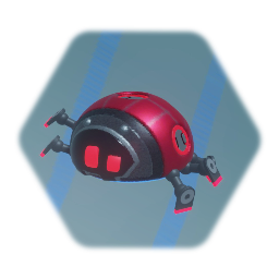 ASTRO BOT: Ladybug Enemy