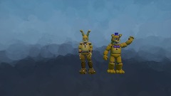 Fredbear and Spring bonnie perform