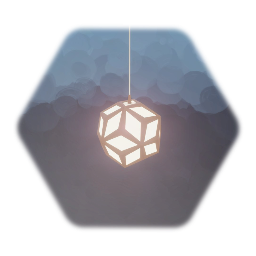 Rhombic Triacontahedron Lamp