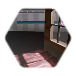 Window lightning flash