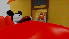 Mickey goes to burger king