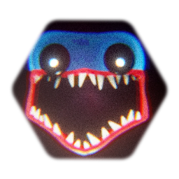 Distorted Huggy Wuggy Head