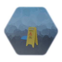 Caution Wet Floor - Sign - 1/3/2021