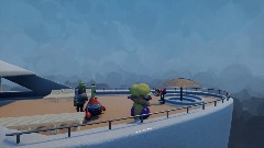 Wario gets in a fight on a yacht