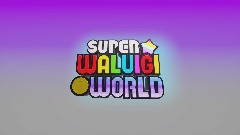 Super Waluigi World Title Screen