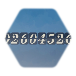 Split-Flip Number Display