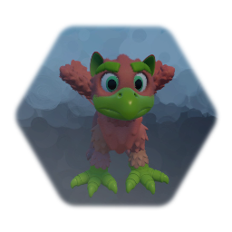 Strawberry the griffin