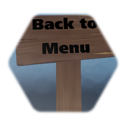 Back to Menu Sign