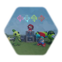 Friday night funkin' plants & zombies mod