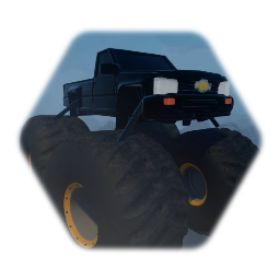 Chevrolet Silverado monster truck prop