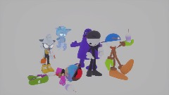 Drinking the Grimace Shake!