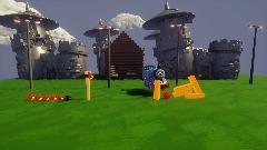 Angry Birds Thomas and friends edition Level 3