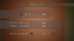 Shape Shooter 2 result screen