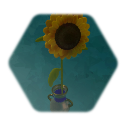 Sunflower Vase