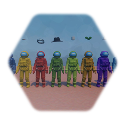 Among Us Crewmates (Realistic)