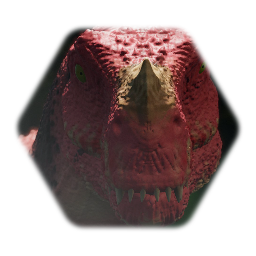 Jurassic Park 3 Ceratosaurus CGI rig