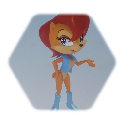 Sally acorn From.(Sonic satam series)