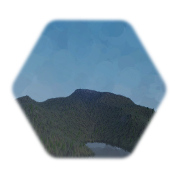 1 percent forested mountain