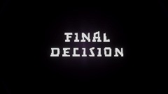 Final decision
