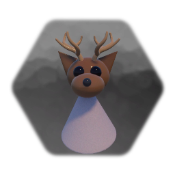 Old Fashion Deer Toy Unexciting Asset Jam Template