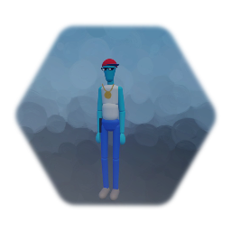 Super cool gangster puppet guy