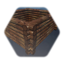 Коробка из бревен