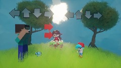 Friday night funkin vs Minecraft