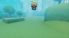Pacster World - Open world opening hud