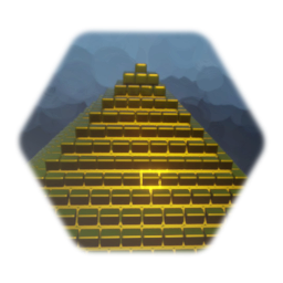 Pyramid 02 (Desert/Egyptian) (Golden)